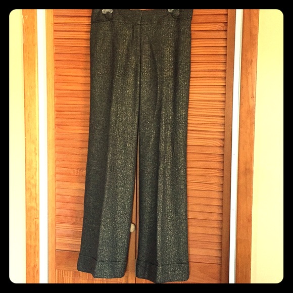 J. Crew collection cuffed metallic trousers - Picture 5 of 6